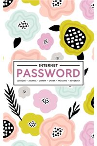 Internet Password Logbook - Journal - Libreta - Cahier - Taccuino - Notizbuch