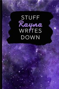 Stuff Rayna Writes Down