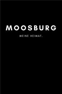 Moosburg: Notizbuch, Notizblock, Notebook - Liniert, Linien, Lined - DIN A5 (6x9 Zoll), 120 Seiten - Notizen, Termine, Planer, Tagebuch, Organisation - Deine 