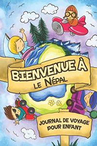 Bienvenue à le Népal Journal de Voyage Pour Enfants