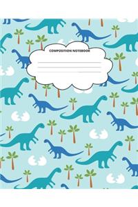 Dinosaur Composition Notebook