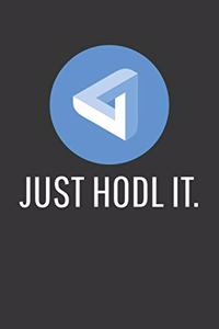 Just Hodl It Maidsafecoin Notebook