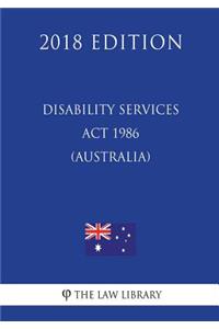 Disability Services Act 1986 (Australia) (2018 Edition)