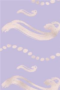 Cute Pattern Rose Gold Sketchbook 6