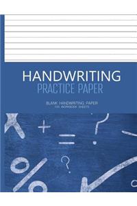 Handwriting Practice Paper