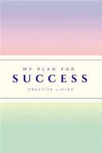 My Plan for Success: 6" X 9," 2019 Weekly Calendar & Planner, 52-Week Organizer/Journal, Appointment Book - Rainbow