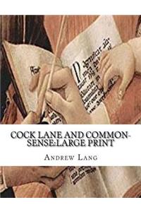 Cock Lane and Common-Sense