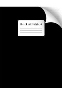 Sheet Music Notebook