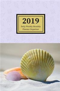 2019 Daily Weekly Monthly Planner Organizer