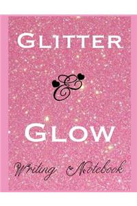 Glitter and Glow Writing Notebook