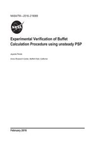 Experimental Verification of Buffet Calculation Procedure Using Unsteady PSP