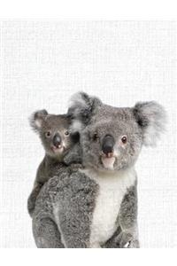 Cute Animal Composition Book Koala