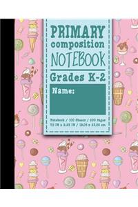 Primary Composition Notebook