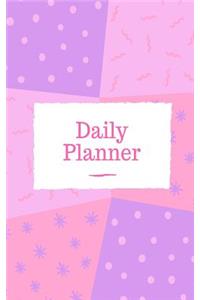 Daily Planner Notebook: Funny Pink 5x8 Daily Weekly Organizer Journal, To do List, Important Note and Dot Lined Space for more Writing, For High School, College, University