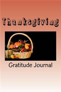 Thanksgiving Gratitude Journal