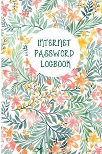 Internet Password Logbook