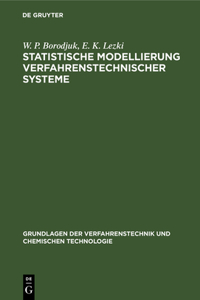 Statistische Modellierung Verfahrenstechnischer Systeme