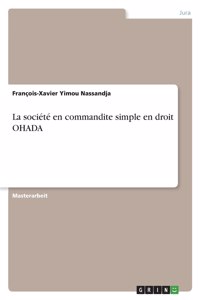 La société en commandite simple en droit OHADA