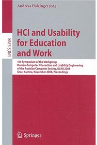 HCI and Usability for Education and Work