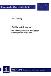 Politik Mit Sprache