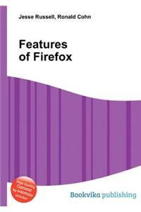 Features of Firefox