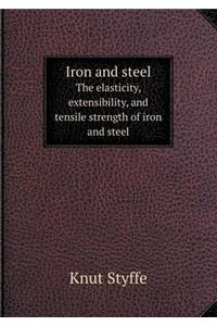 Iron and Steel the Elasticity, Extensibility, and Tensile Strength of Iron and Steel