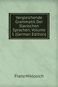 Vergleichende Grammatik Der Slavischen Sprachen, Volume 1 (German Edition)