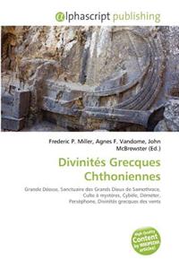 Divinites Grecques Chthoniennes