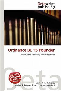 Ordnance Bl 15 Pounder