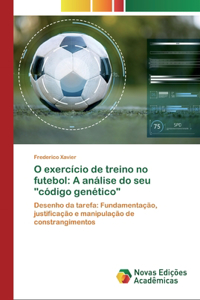 O exercício de treino no futebol