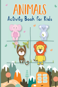 Animals Activity Book for Kids