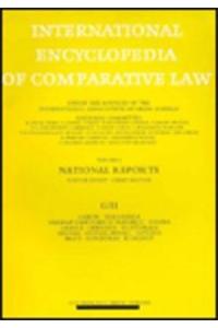 International Encyclopaedia of Comparative Law