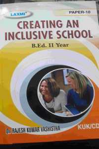 CREATING AN INCLUSIVE SCHOOL ( B.ED 2ND YEAR K.U.K)