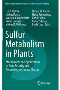 Sulfur Metabolism in Plants