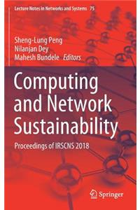 Computing and Network Sustainability