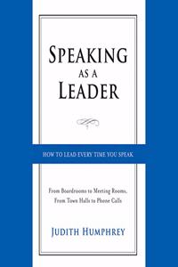 Speaking as a Leader