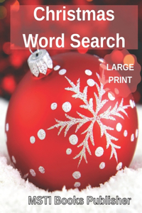 Christmas Word Search Large Print