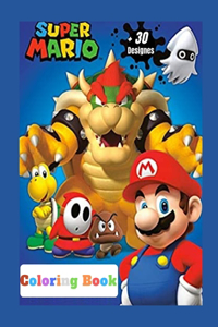 Super Mario Coloring Book +30 Designes