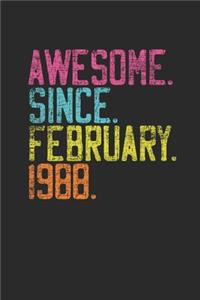 Awesome Since February 1988