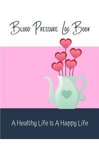 Blood Pressure Log Book