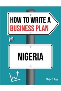 How To Write A Business Plan In Nigeria