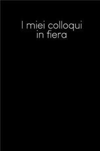 I miei colloqui in fiera