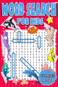 Word Search for Kids Ages 9-12