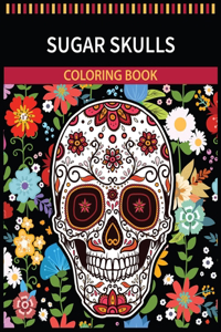 Sugar Skulls Coloring Book