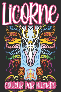 Licorne Couleur par Numéro