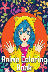 Anime Coloring Book