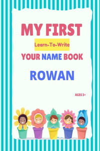 My First Learn-To-Write Your Name Book