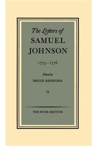 The Letters of Samuel Johnson: Volume II: 1773-1776