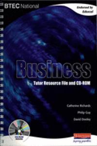 BTEC National Business Teachers Resource File & CD-ROM