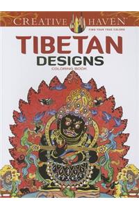 Tibetan Designs Coloring Book